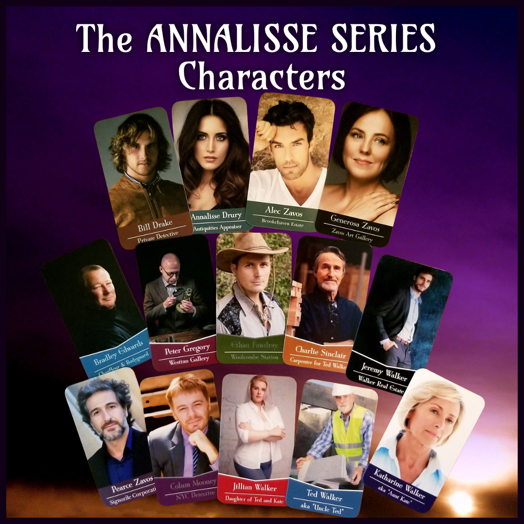 Image showing THE ANNALISSE SERIES BOOK SET 1 - 4: Kindle Edition characters